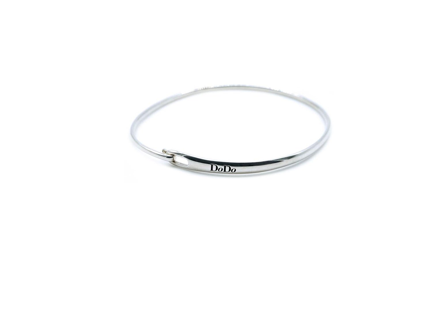 DODO by Pomellato bracciale rigido in argento 925 Misura S Ref. DBRA. NUOVO