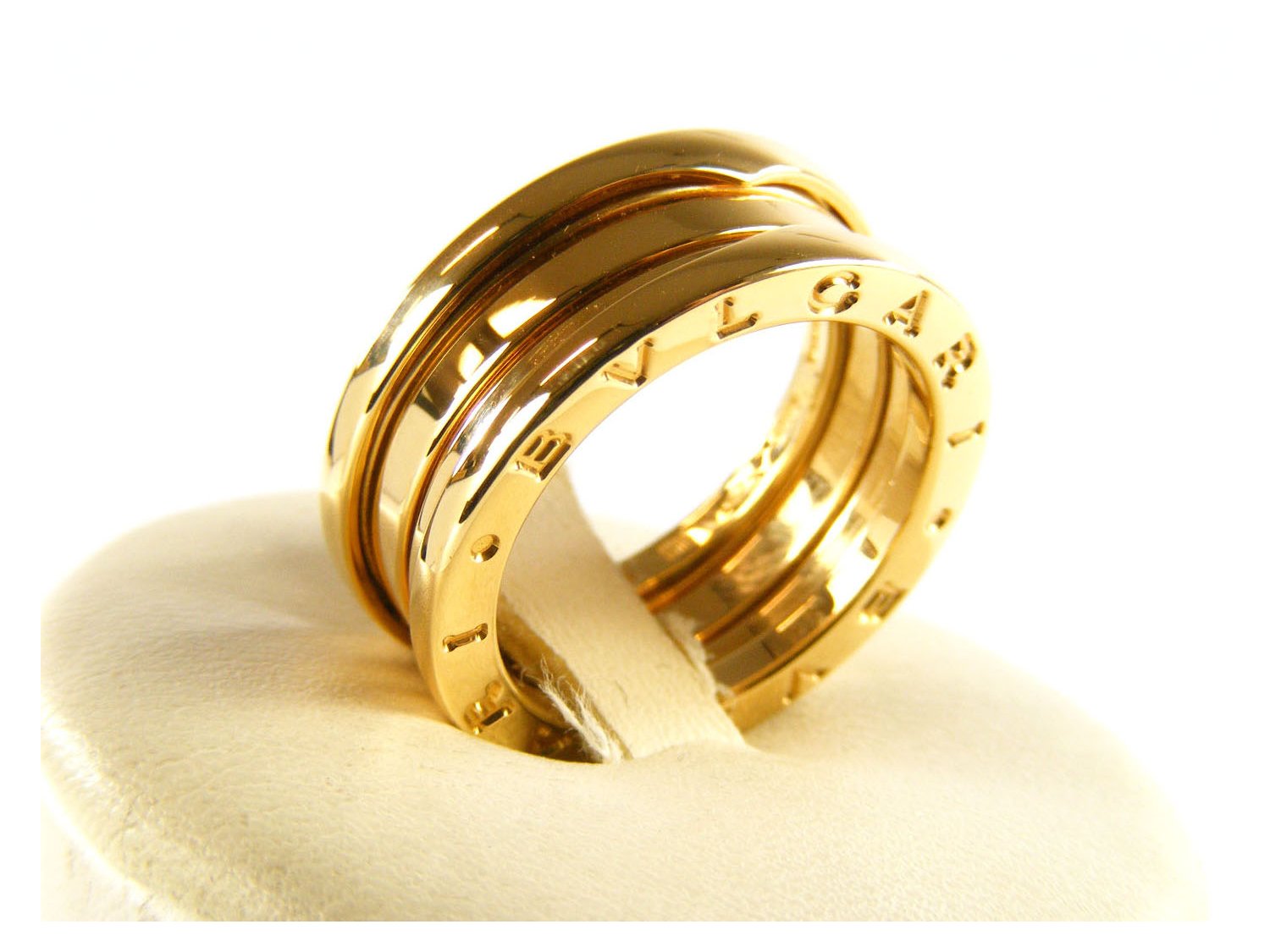 BULGARI anello B.zero1 in oro giallo 18Kt Mis 11 Ref. AN191023