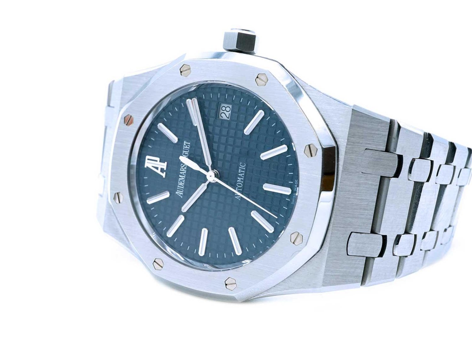 Royal oak 15300 blue dial discount