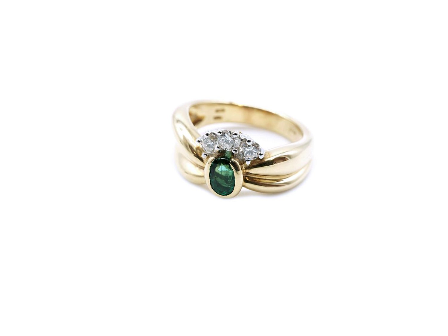 Anello con sales smeraldo damiani