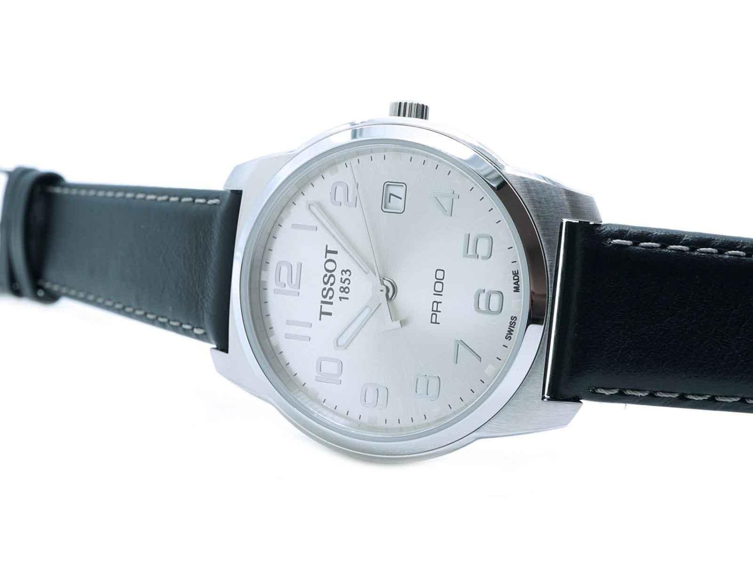 TISSOT PR100 Quarzo in acciaio Nero Ref. T0334102605301. NUOVO