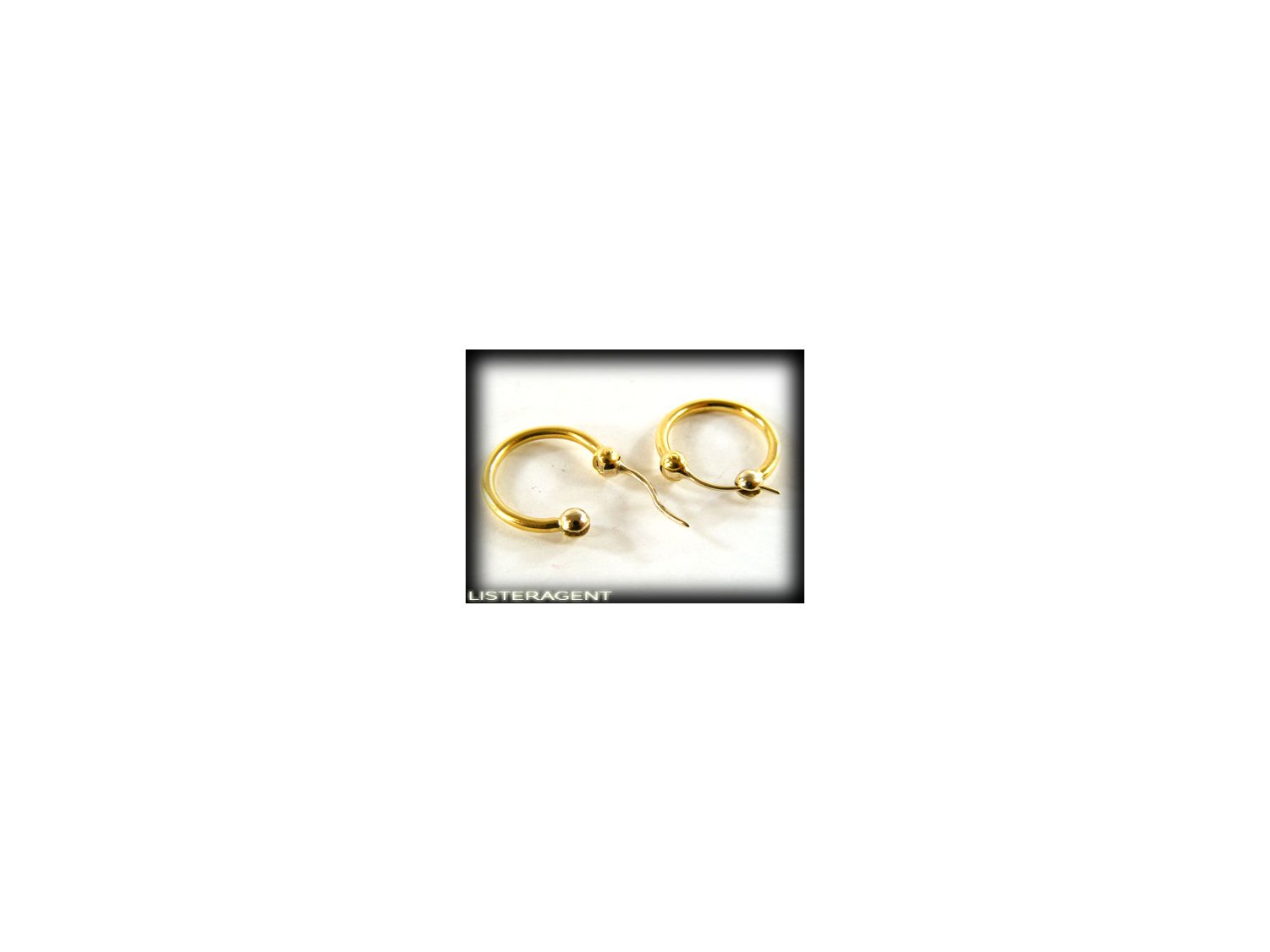 POMELLATO orecchini Cerchio in oro giallo e bianco 18Kt. NUOVI