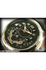 MONTBLANC Nicolas Rieussec Gmt crono in acciaio Nero AUT Ref. 106488. NUOVO!