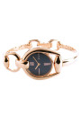 GUCCI Horsebit Mod. 139SM in acciaio laminato oro rosa Nero Ref. YA139507. NUOVO!