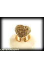 POMELLATO anello Sabbia in oro rosa e bianco 18Kt e diamanti Brown Ref. AA805/06/BR/B. NUOVO!