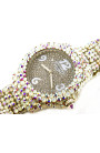 AMBROSIA PARIS orologio Glitter in plastica con Strass Ref. WW3230105. NUOVO!